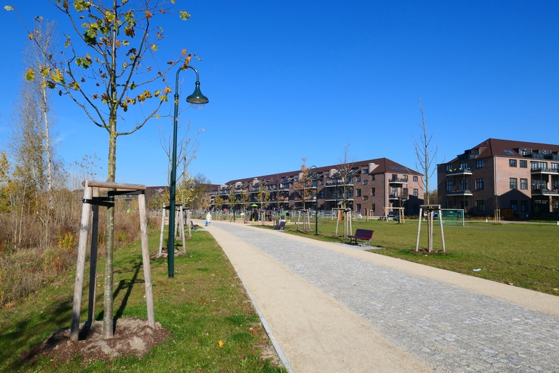 Panke-Park in Bernau, gefördert mit Stadtumbaumitteln (© LBV, Katrin Roeper)