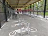 Bike+Ride-Anlage in Hohen Neuendorf: hier Sammelschließanlage innen (© LBV)