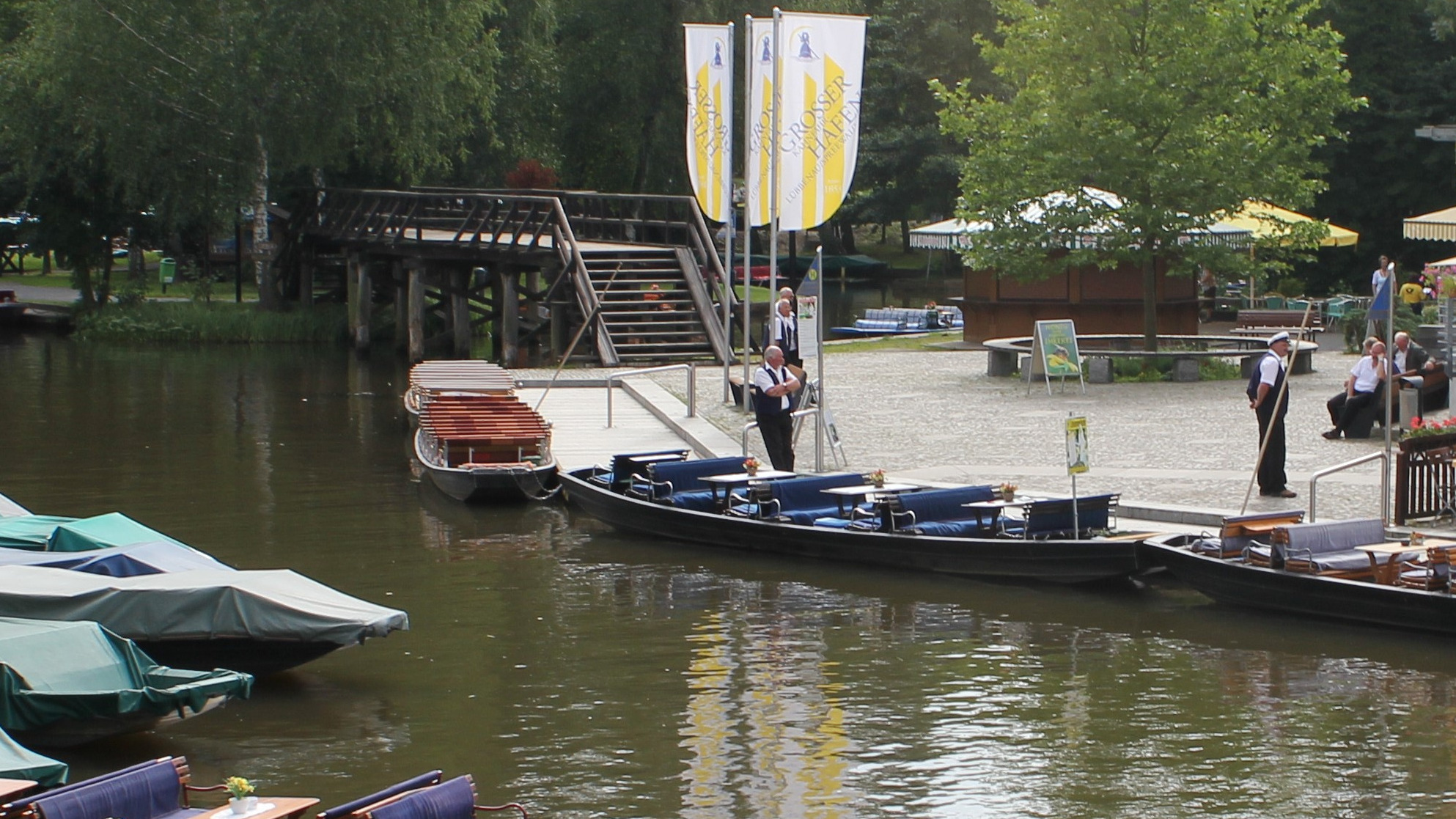 Binnenschifffahrt im Spreewald (© LBV)