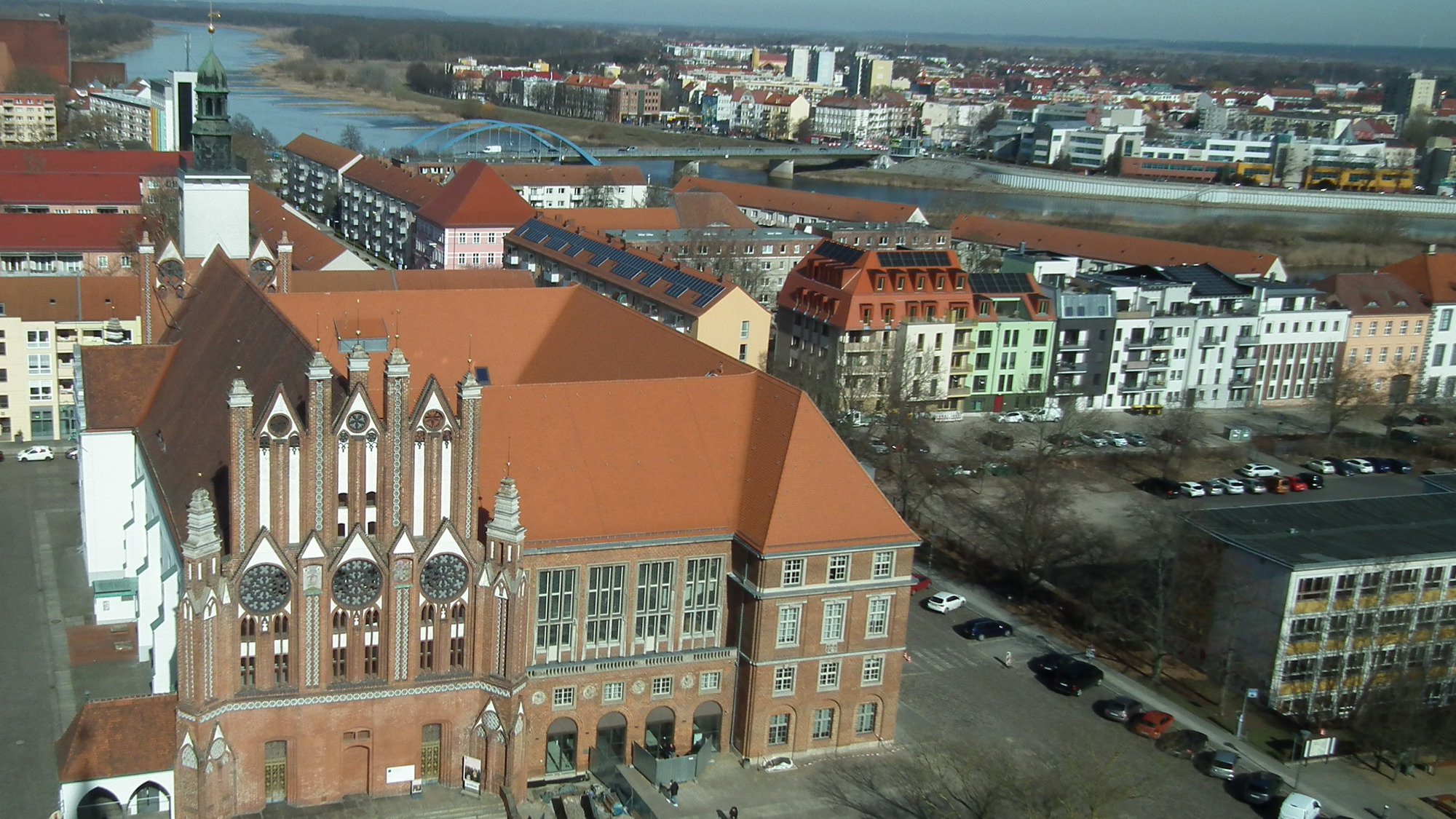 Blick auf Frankfurt (Oder) (© LBV)