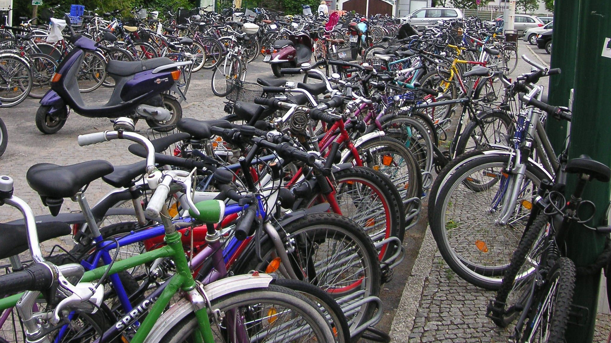 Wildes Fahrradparken (© LBV)