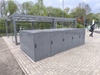 Bahnhof Wusterhausen (Dosse): Fahrradboxen am neu gestalteten Bahn- und Bussteig (© LBV)