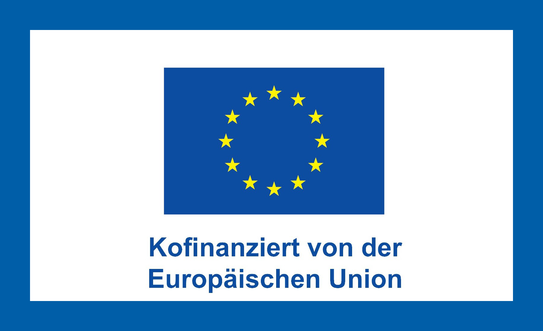 Sie sehen ein Logo von der Europäischen Union