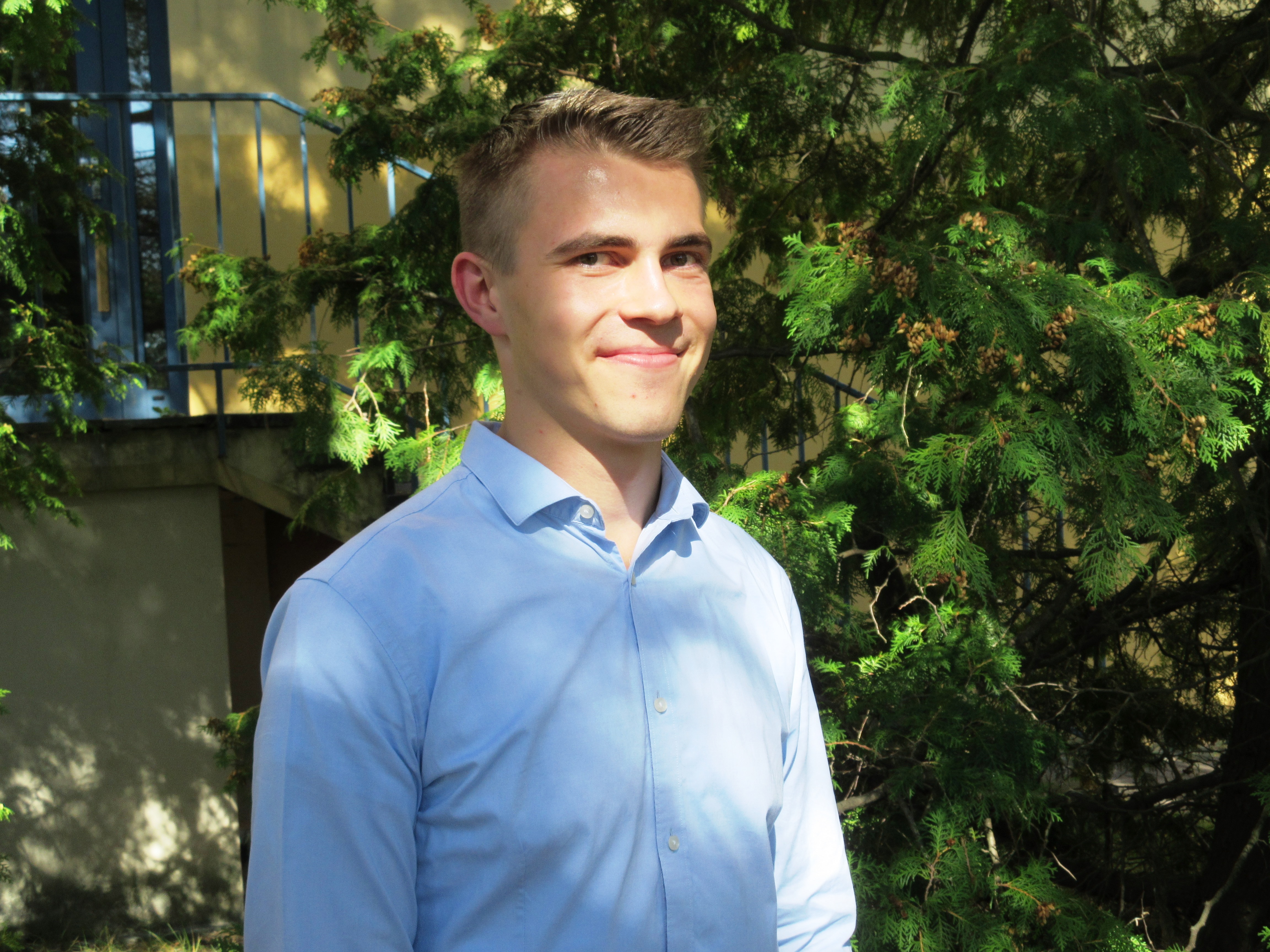 Portraitfoto eines jungen Mannes