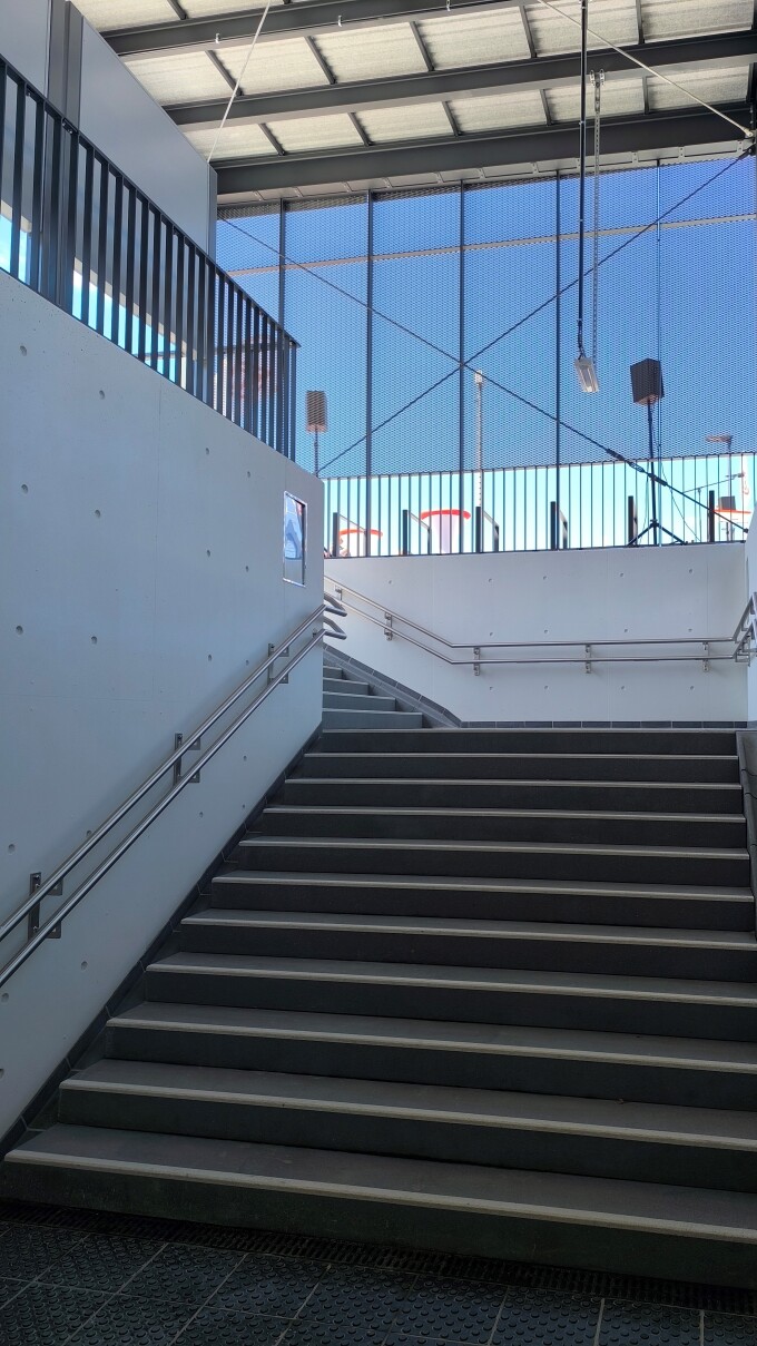 Bahnhof Lübben (Spreewald) - Treppe