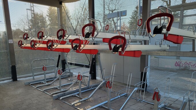 RadPark am Bahnhof Dahlewitz Bild 2
