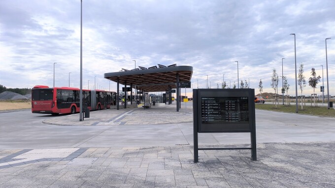 Bahnhofsvorplatz Fangschleuse Bild 1