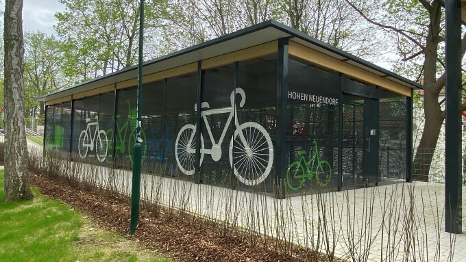 Sammelschließanlage Hohen Neuendorf: Fahrradabstellanlage