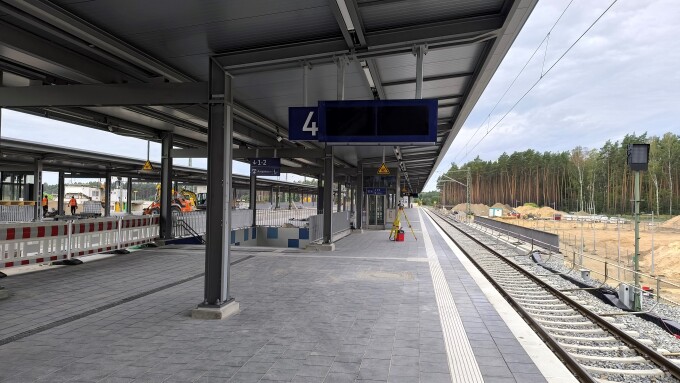 Fangschleuse Verkehrsstation Bild 2