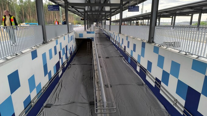 Fangschleuse Verkehrsstation Bild 3