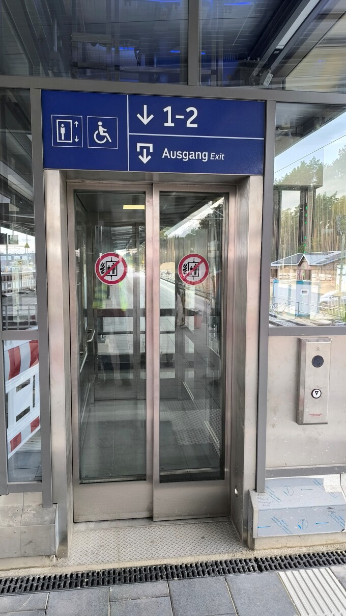 Fangschleuse Verkehrsstation  Bild 4
